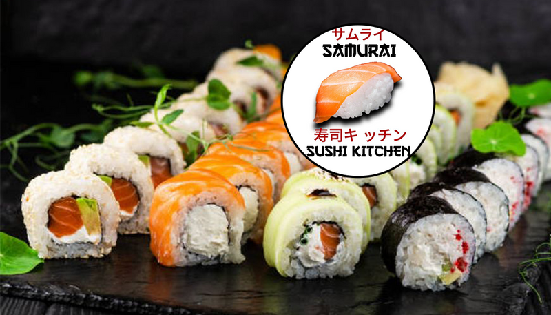Samurai Sushi Kitchen is now available on Munchies 